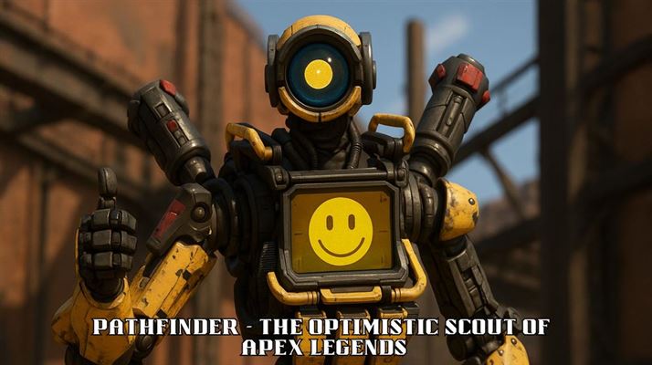 Pathfinder - the optimistic scout of apex legends