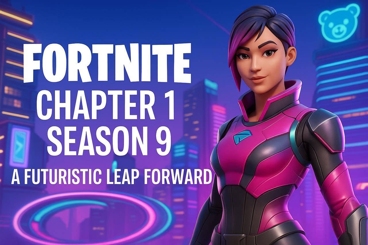 Fortnite chapter 1 season 9 - a futuristic leap forward
