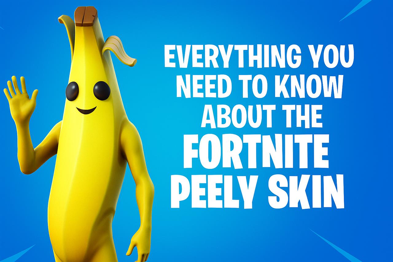 Everything you need to know about the fortnite peely skin
