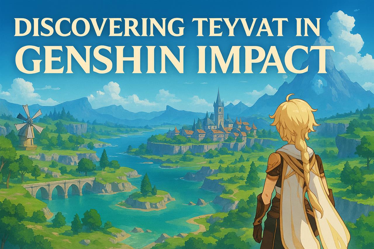 Discovering teyvat in genshin impact